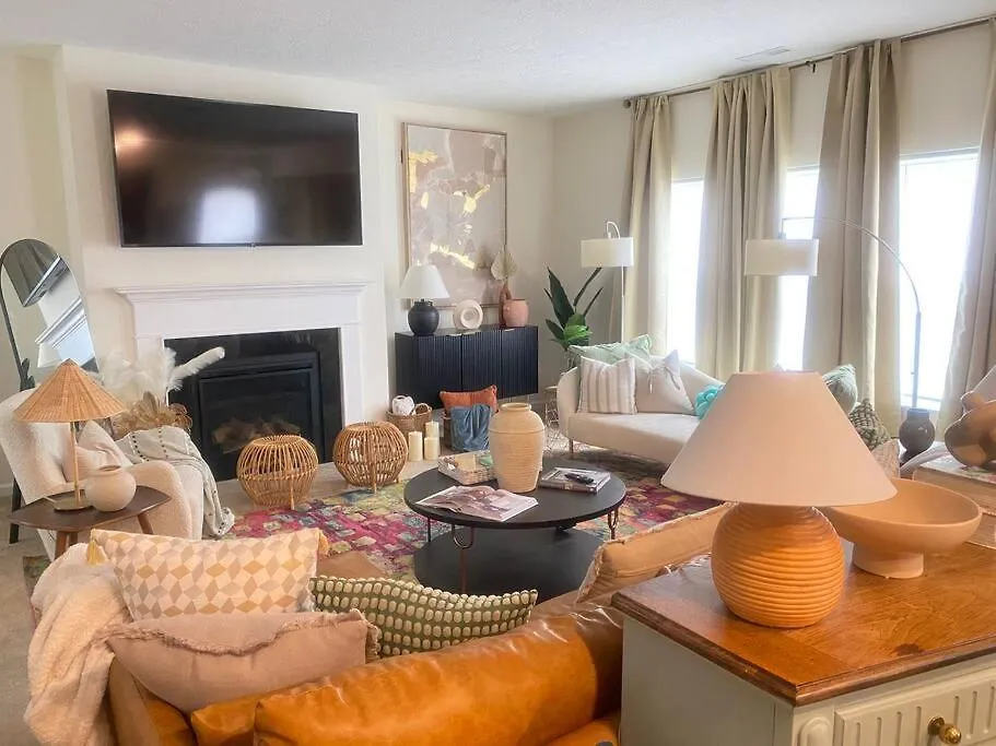 Luxury Beautiful Spacious Retreat Getaway 콜럼버스 0*,
